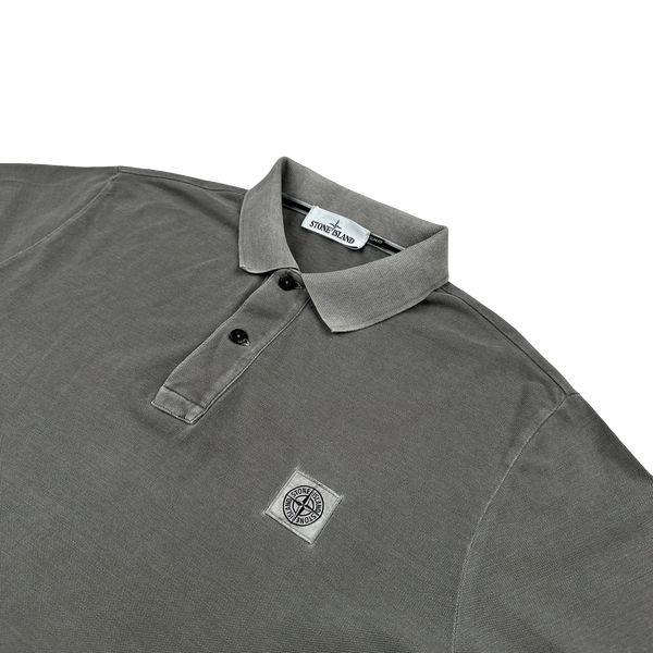 Stone Island 2016 Grey Slim Fit Polo Shirt - XXL