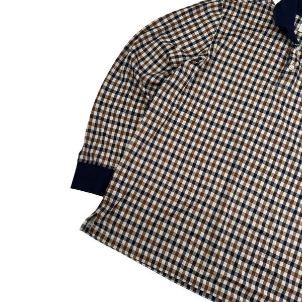 Aquascutum X Supreme Checked Longsleeve T Shirt - Large