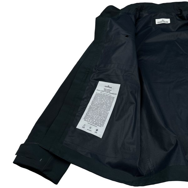 Stone Island Navy Tank Shield Jacket - Large