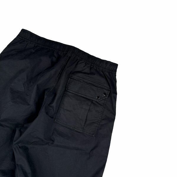 Stone Island 2019 Black Cotton Cargo Trousers - 34"