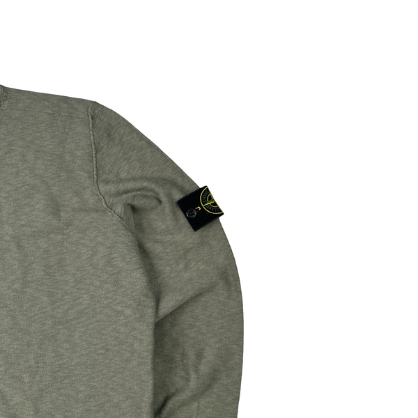 Stone Island Khaki 2019 Lightweight Knitted Crewneck Jumper - XXL