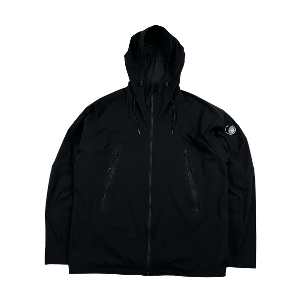 CP Company Black Pro Tek Lightweight Hooded Jacket - 3XL