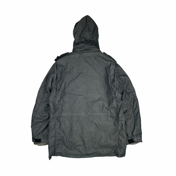 Stone Island 2005 Shoulder Badge Lino Flax Dutch Rope Jacket - XXL