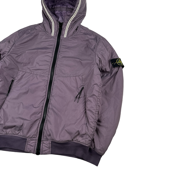 Stone Island 2020 Lavender Garment Dyed Primaloft TC Jacket - Medium