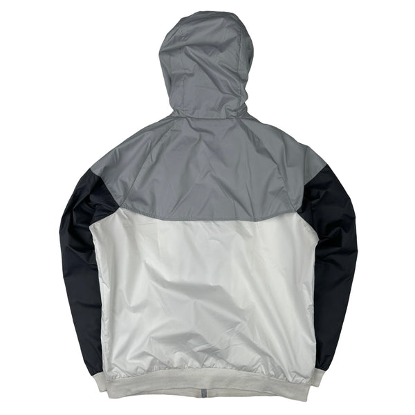 Nike Colour Block Lightweight Hooded Zipped Jacket - Medium