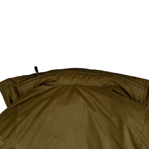 Ralph Lauren Tan 2 in 1 Zip up Puffer Jacket - Large