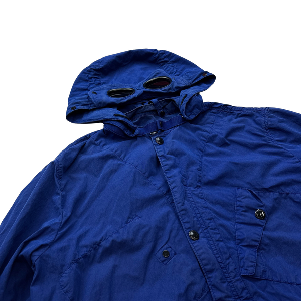 CP Company Blue 50 Fili Cotton Nylon Blend Jacket - XXL