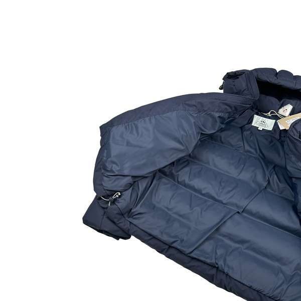 Pyrenex Navy Pure French Down Spoutnic Hooded Puffer Jacket - Large