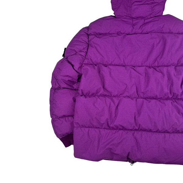 Stone Island Fuchia Purple Naslan Light Watro Down TC Puffer - XL