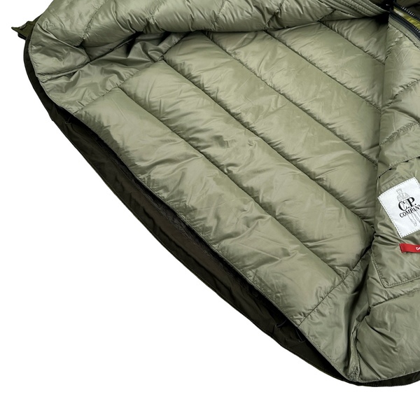 CP Company P.Ri.S.M Green Prismatic Ripstop Membrane Hooded Jacket - Large