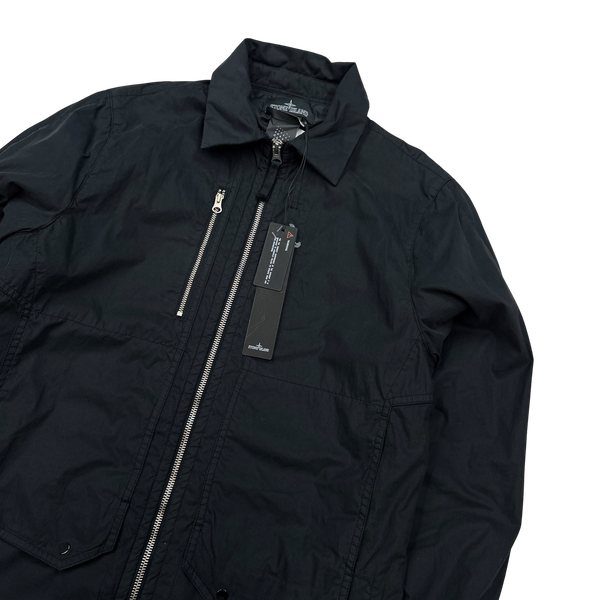 Stone Island Dark Navy Shadow Project Padded Overshirt - Small