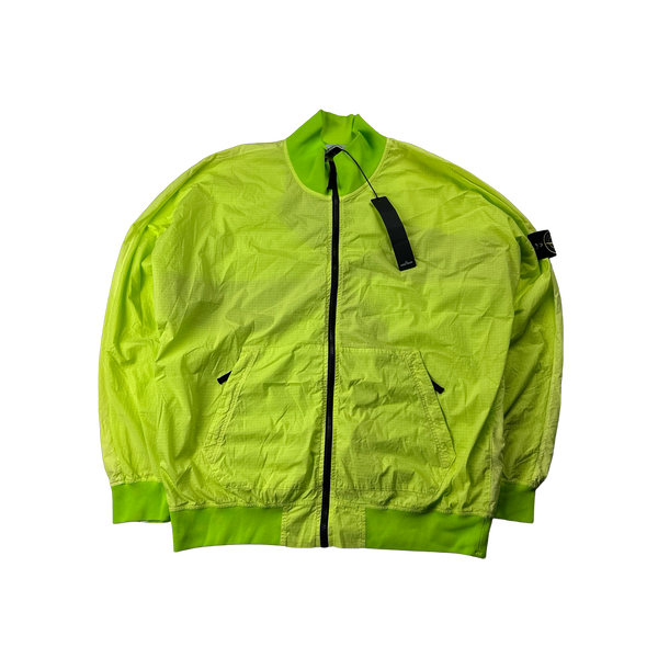 Stone Island 2022 Neon Lightweight Ripstop Compass Jacket -XL