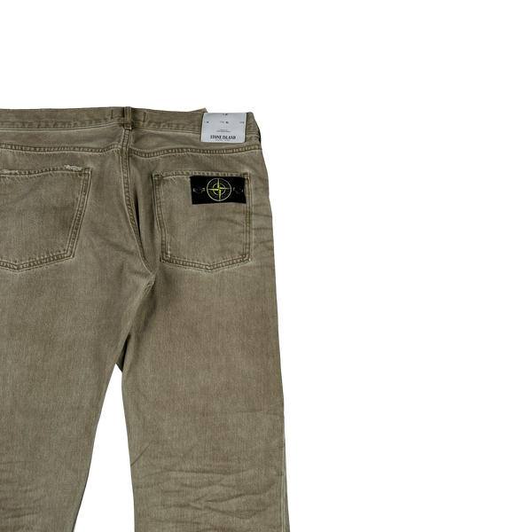 Stone Island 2011 Brown Regular Fit Denim Jeans - 38"