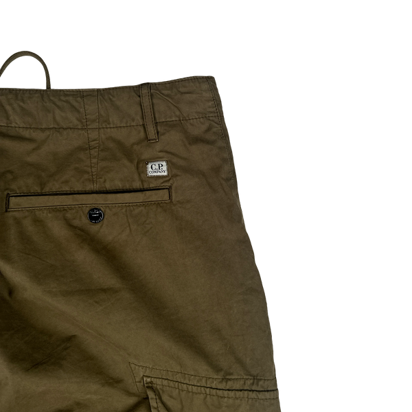 CP Company Brown Loose Fit Lens Viewer Cargos - XL