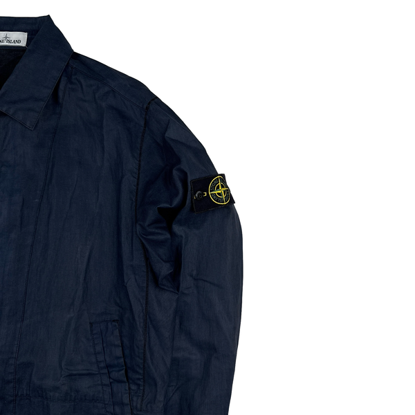 Stone Island 2019 Lino Resinato TC Jacket - Large
