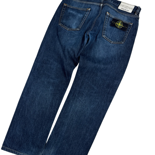 Stone Island 2016 RE-T Fit Dark Denim Jeans - 30"