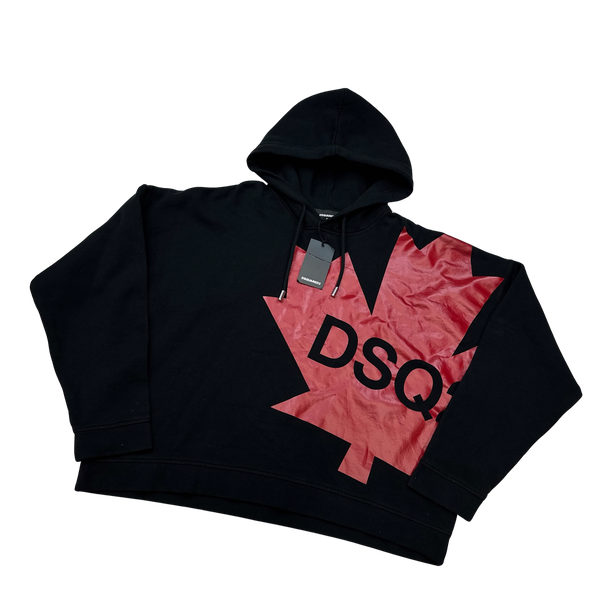 Dsquared2 Canada Graphic Boxy Fit Hoodie - Small
