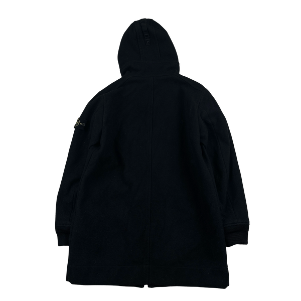 Stone Island 2016 Navy Panno Speciale Duffle Jacket - Large