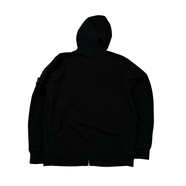 Stone Island 2018 Black Light Soft Shell R Jacket - XL