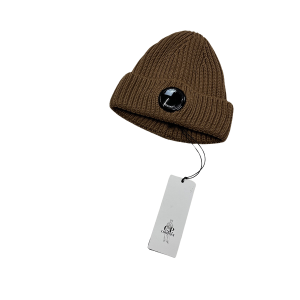 CP Company Ribbed Wool Lens Viewer Beanie