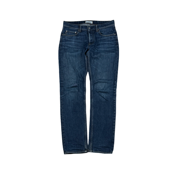 Stone Island 2017 Slim Fit Light Wash Denim Jeans - 32"