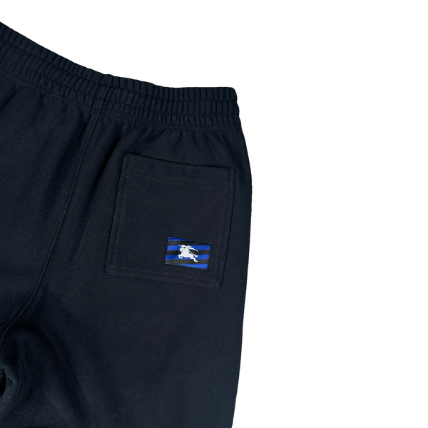 Burberry Thick Cotton Patch Baggy Joggers - Small