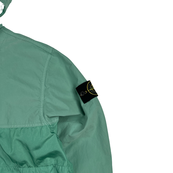 Stone Island 2024 Turquoise Polyester Tela David Light TC Jacket - XL