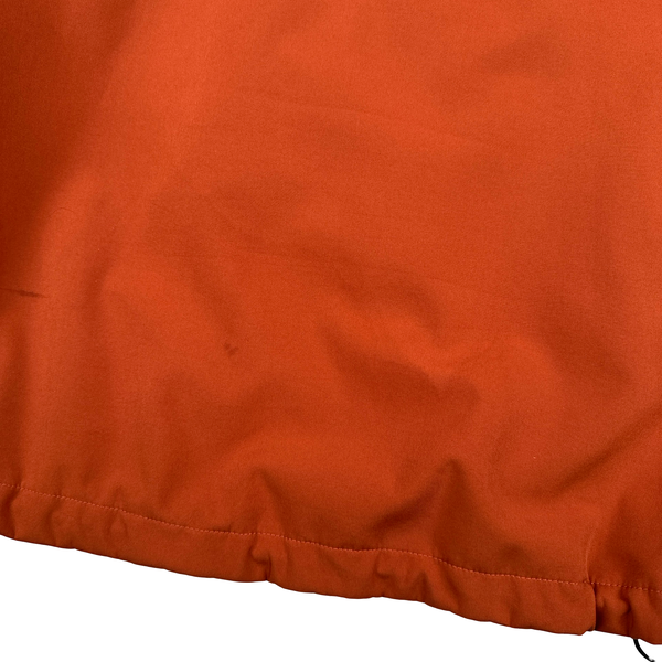 CP Company Orange Soft Shell Goggle Hooded Zipped Jacket - XXL