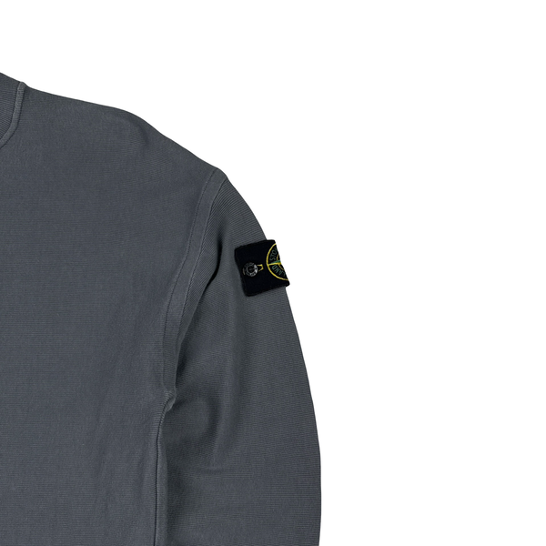 Stone Island 2017 Grey Pullover Crewneck Sweatshirt - Small