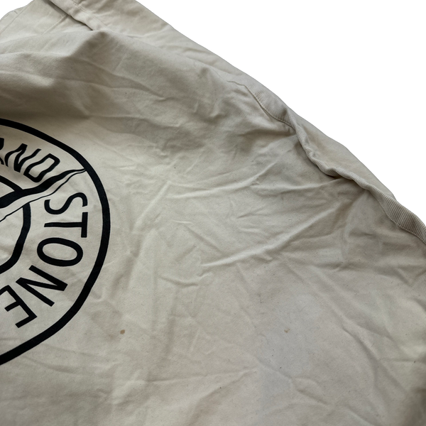 Stone Island 2015 Cream Canvas Tote Bag