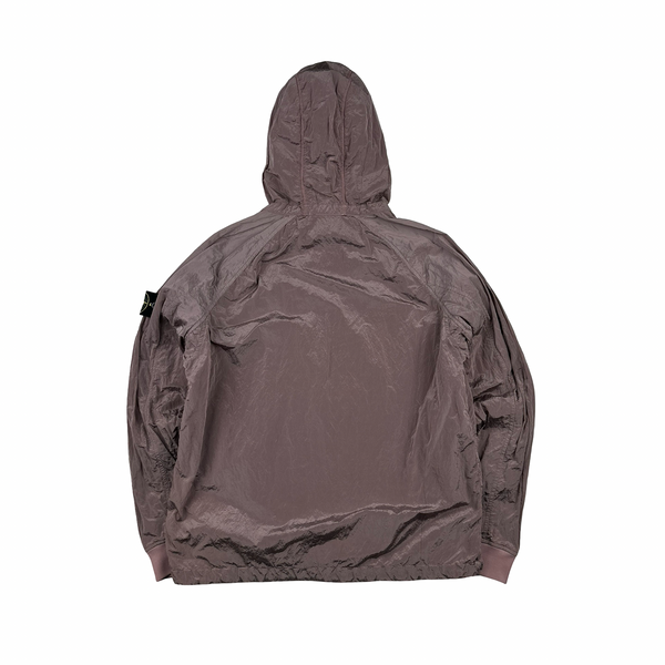 Stone Island 2018 Pink Nylon Metal Smock - Large