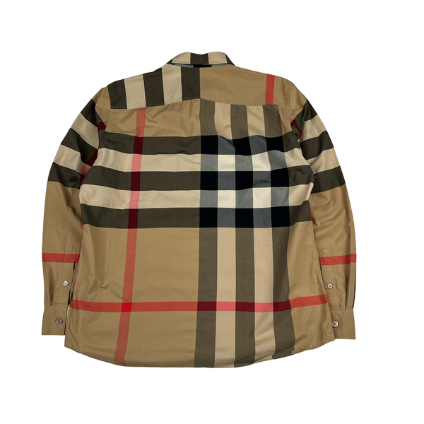Burberry Nova Check Button Up Shirt - XL