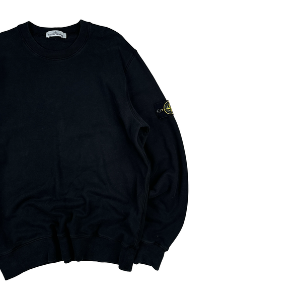 Stone Island 2021 Black Crewneck Sweatshirt Jumper - XL