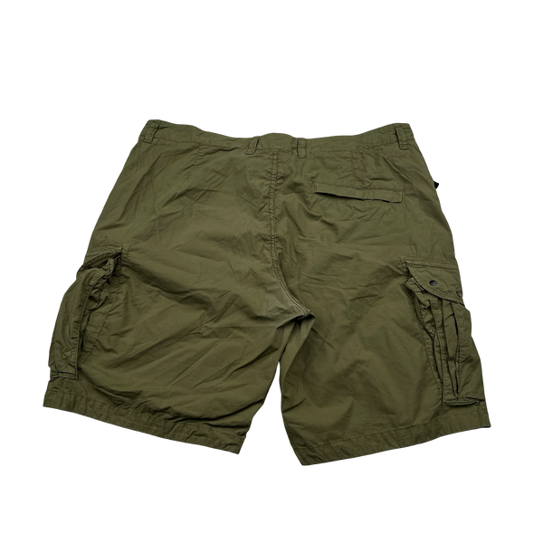 Stone Island 2021 Khaki Cotton Cargo Shorts - 38"