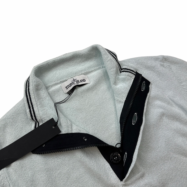 Stone Island 2013 Light Blue Cotton Pullover - Large