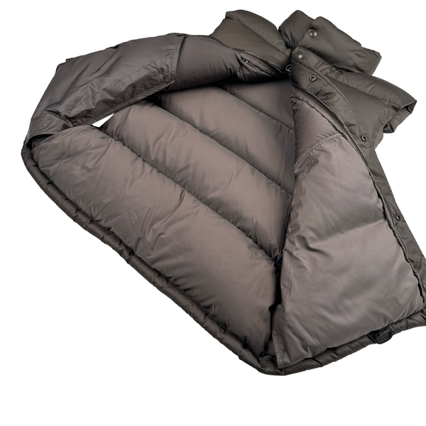 Ralph Lauren Brown Down Puffer Gilet - Medium