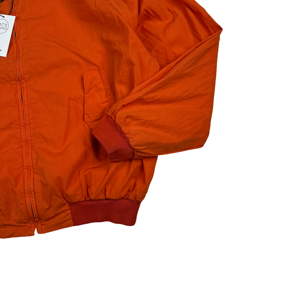CP Company 1995 Orange Vintage Cotton HarringtonJacket - Large