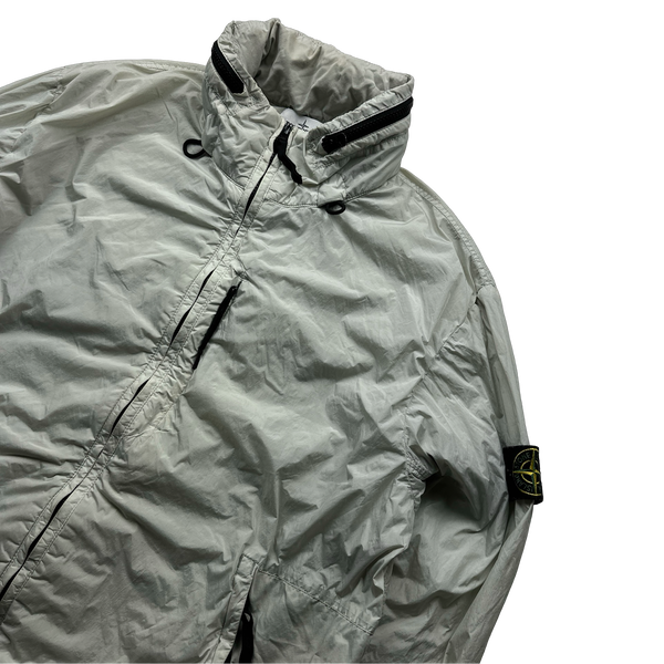 Stone Island Grey Garment Dyed Crinkle Reps Jacket - XXL
