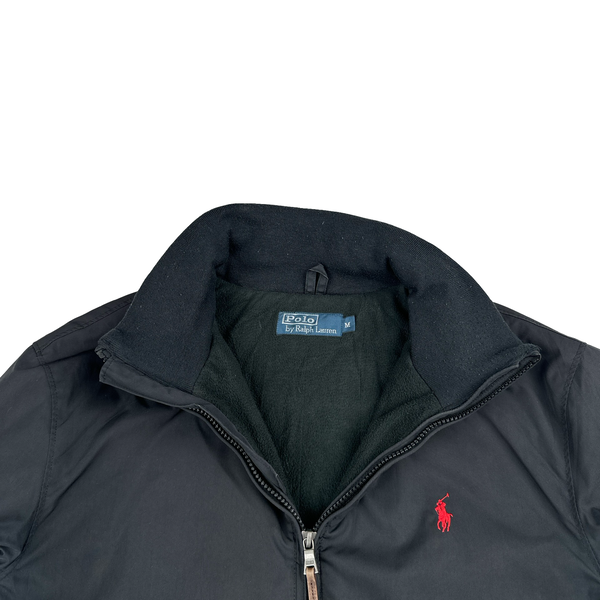 Ralph Lauren Black Quilted Lined Jacket - Medium