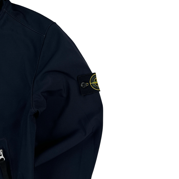 Stone Island 2018 Navy Light Soft Shell R Jacket - Small