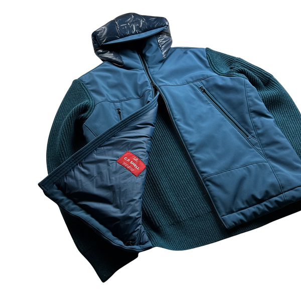 CP Company Pro Tek Soft Shell Hybrid Knitted Jacket - 3XL