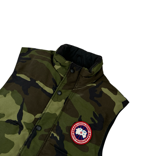 Canada Goose Camo Gilet Vest - Small