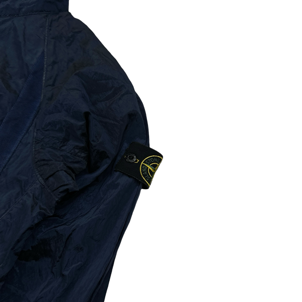 Stone Island 2010 Nylon Metal Shimmer Navy Jacket - XXL