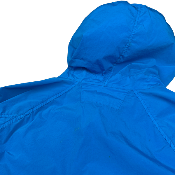 CP Company Blue Nycra Hooded Jacket - XL