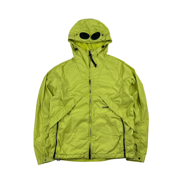 CP Company Lime Green 50.3 Goggle Jacket - XL