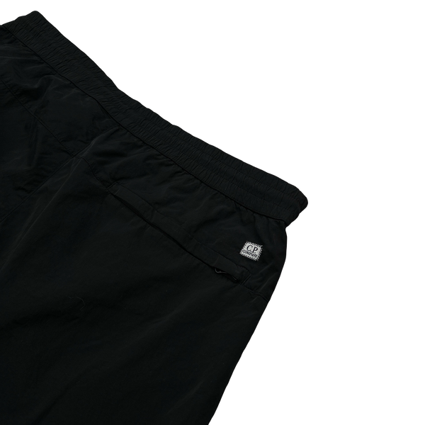 CP Company Black Nylon Chrome Cargos - Large