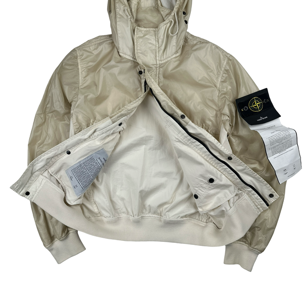 Stone Island Beige Glass Bativia Jacket - Medium