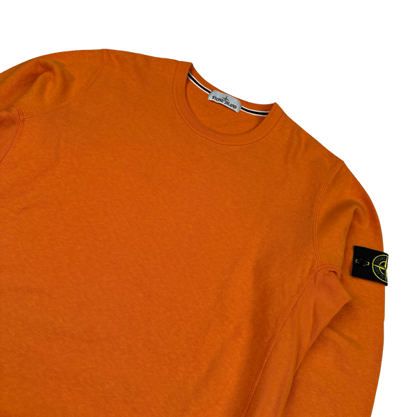 Stone Island 2013 Orange Pullover Crewneck Jumper - XL