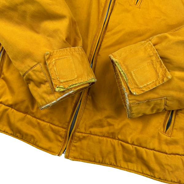 Stone Island Orange 2010 Raso Gommato Jacket - Medium