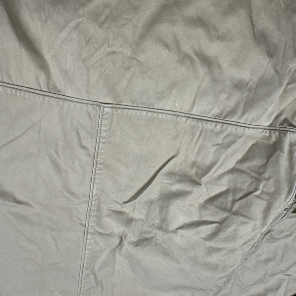Stone Island 2005 Tan Raso Floccato Riot Mask Sniper Jacket - Large